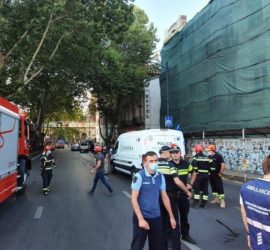 В центре Тбилиси прогремел мощный взрыв